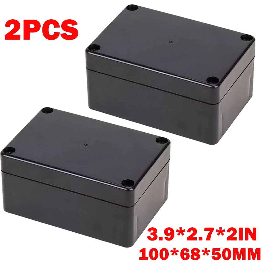 2X Waterproof Plastic Project Box ABS IP65 Electrical Junction Box Enclosure