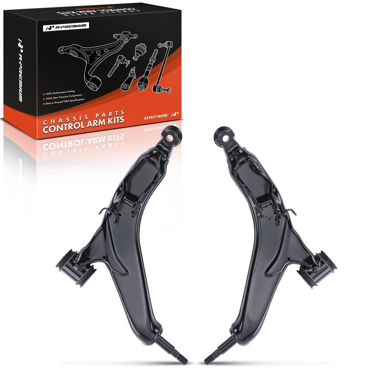2X Front Lower Suspension Control Arm for Lexus GS430 GS300 GS460 IS F (2006–2011) - 48620-30290, 48640-30290, RK641920, RK642162