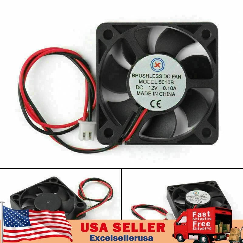2X 50mm Brushless Cooling Fan for UE (W001-B162-Set)