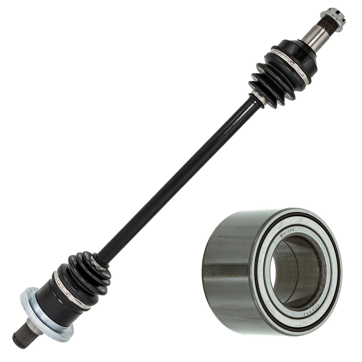 CV Axle Shaft Bearing Kit for Arctic Cat Prowler 550 650 XT 700 (2007–2016) MK1009346, 1436-411