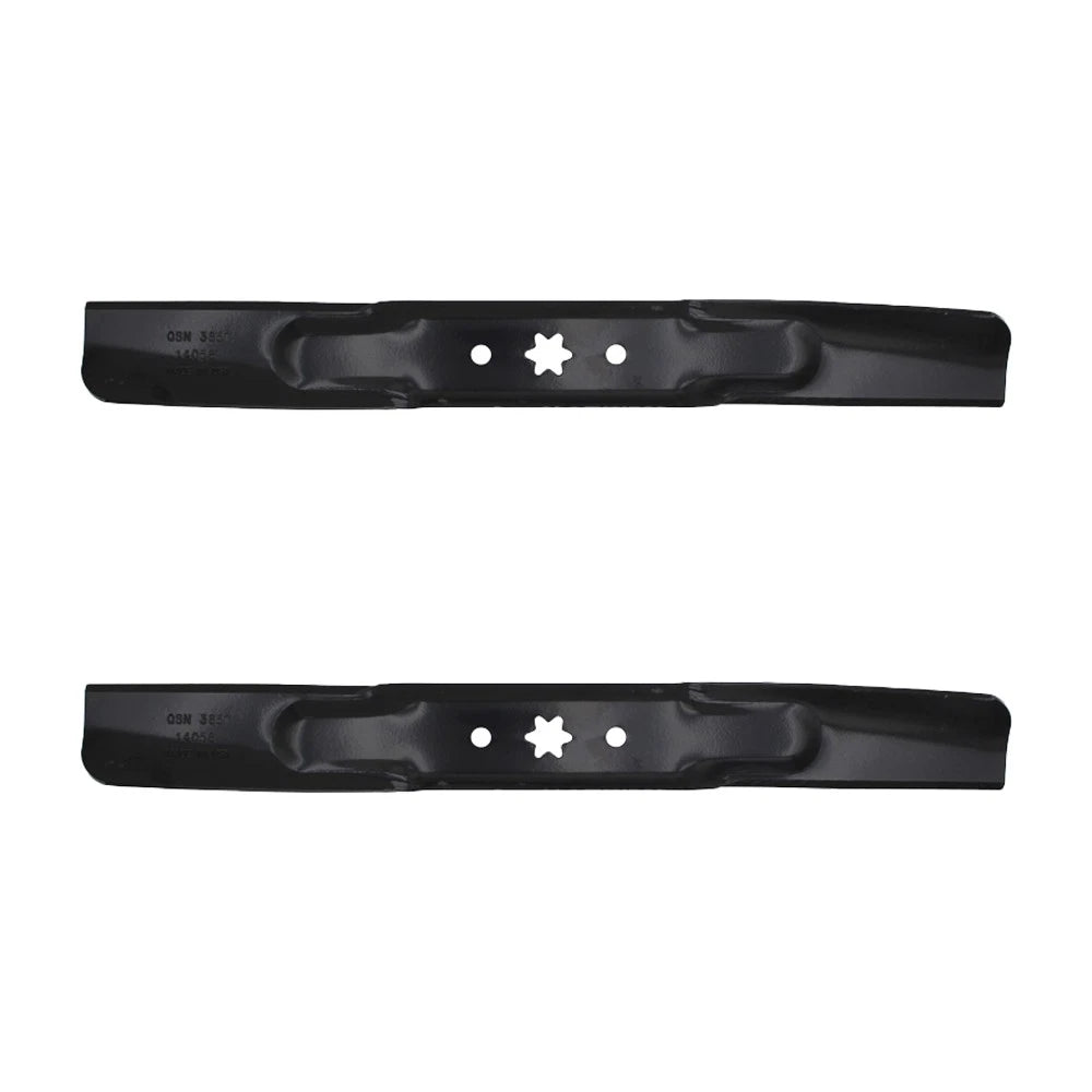 (2) 942-04308 Blades for Troy Bilt Bronco Pony Colt XP (42" Deck)