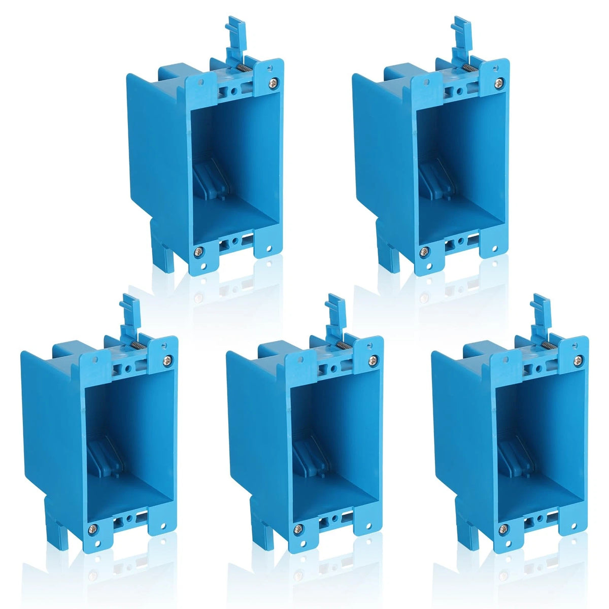 5X Single Gang Electrical Outlet Box for Various Applications