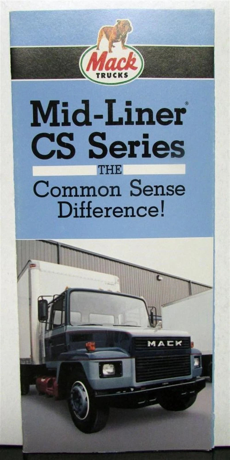 Sales Folder Mailer for Mack Truck Mid Liner CS Series (1986)