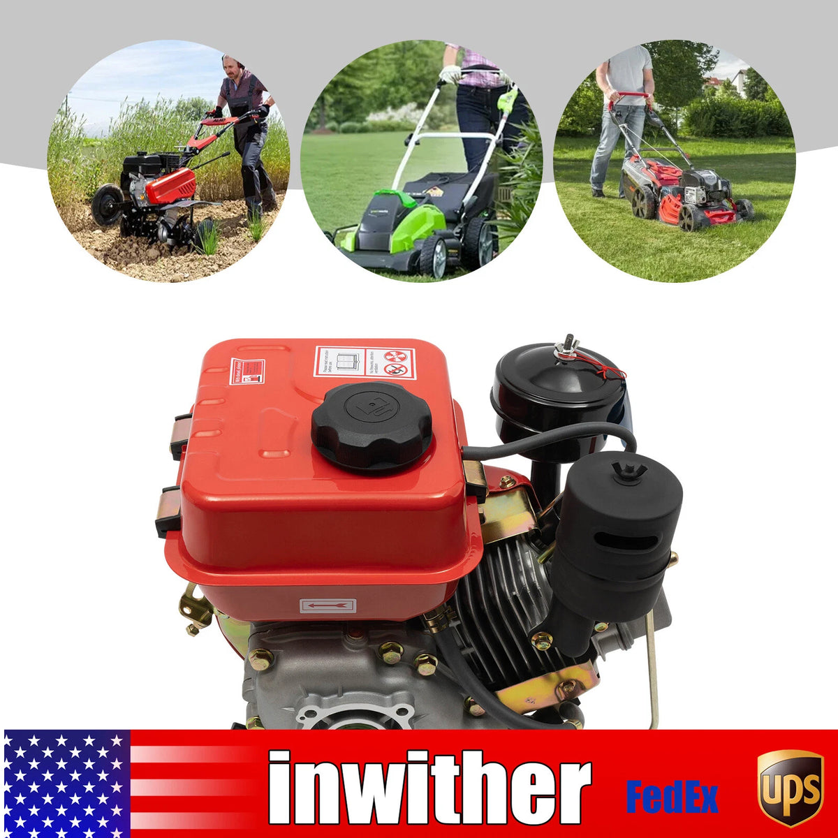 4-Stroke 3 HP Diesel Engine for Agricultural Machinery