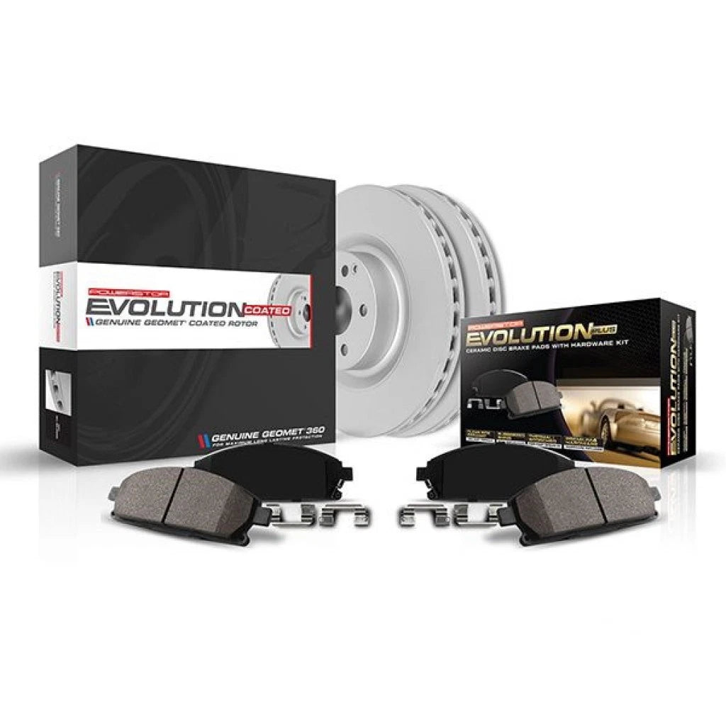 Power Stop Brake Kit Z17 Evolution for Subaru XV Crosstrek (2013–2015) TLX-psbCRK6107-CL360A71