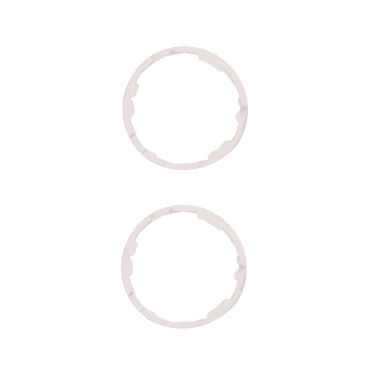 1 Pair Plastic White Watch Spacer Ring for 8200 Movement Replacement