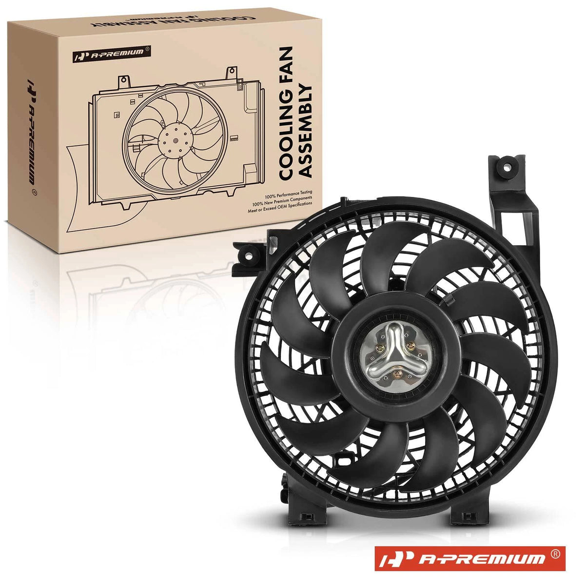Cooling Fan Assembly for Lexus GX460 (2010–2023) LX3120105, 8859060090, 8859060091