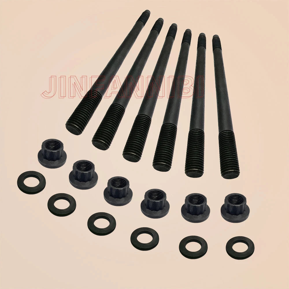 Cylinder Head Studs Bolt Nut Kit for Polaris RZR 900 1000 Pro RS1 Turbo (2015–2023) 7519123 7520978