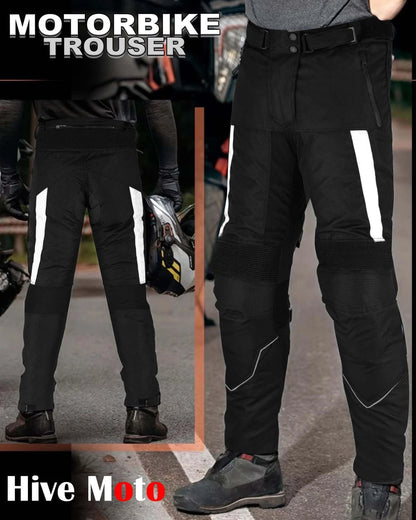 Armored Waterproof Motorcycle Pants for Men & Women - Cordura Protection