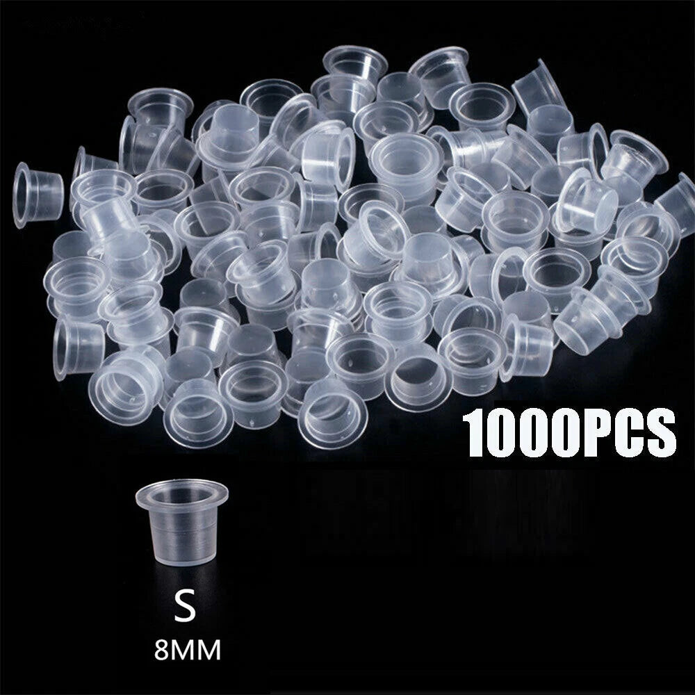 1000PCS Ink Caps for Tattoo Supplies (8mm)