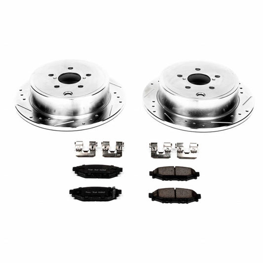 Power Stop Z23 Evolution Sport Brake Kit for Subaru Impreza (2008–2014) - TLX-psbK4631-CL360A72