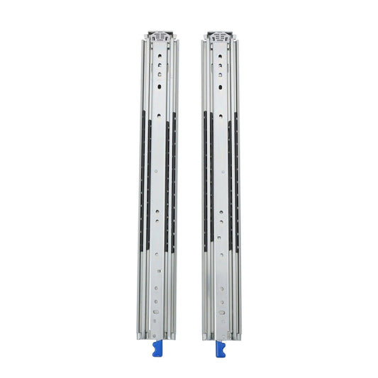 1 Pair Locking Drawer Slides for Universal Use (24 Inch, 500 lbs Capacity)
