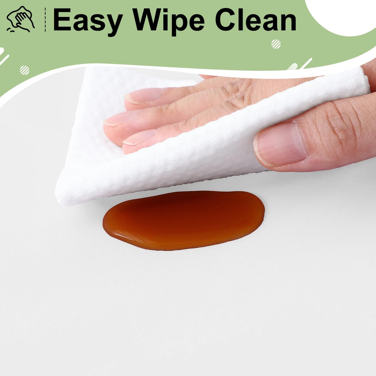 4 Packs Disposable Waterproof Tablecloths 84" Round