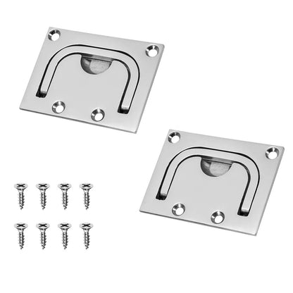 Recessed Boat Hatch Handle for Marine Applications (Dose Not Apply)