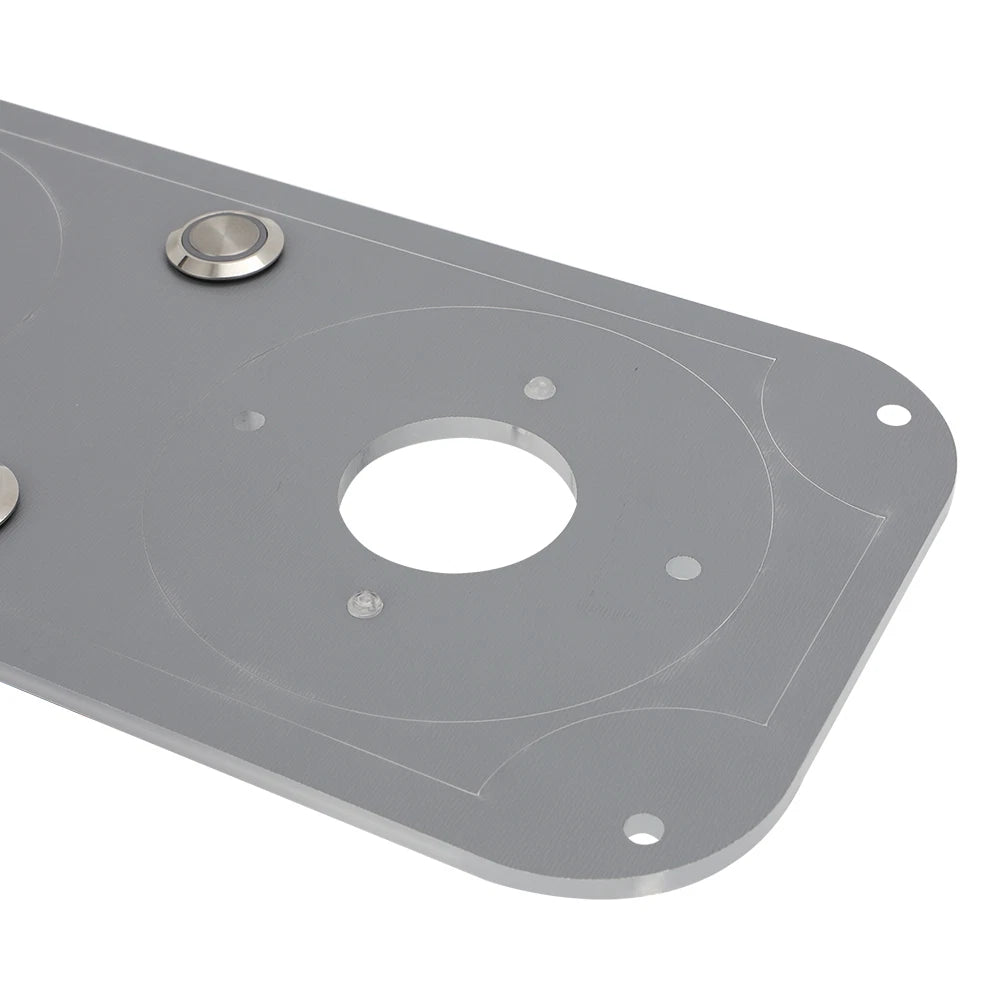Watermelon Dome Light Plate w/ Red Switch for Peterbilt Truck