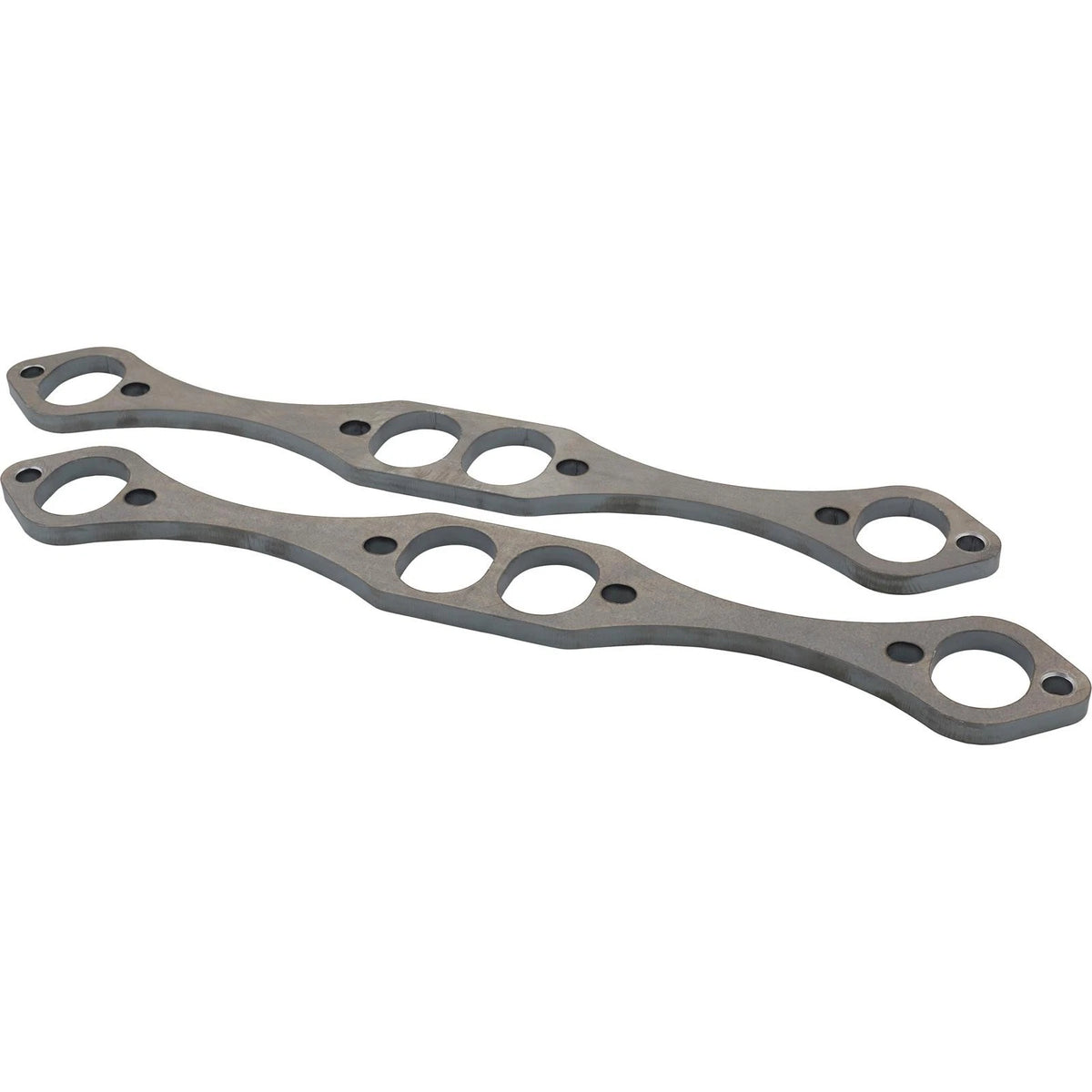 Oval Port Header Flanges for Chevy Small Block (3/8 Inch Thick) 41811010