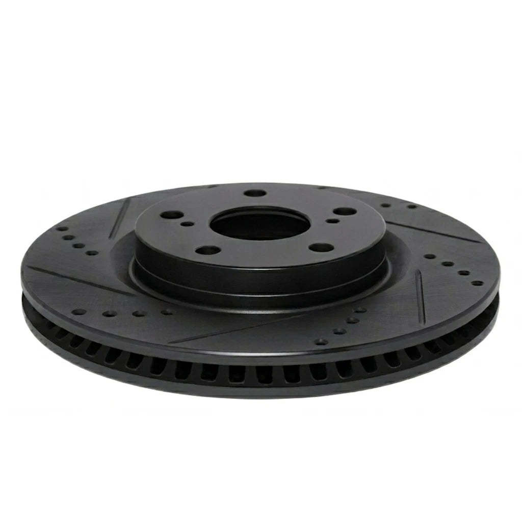 Rotor Set for Chevy Camaro (2021–2024) ALX-PAU-DF-8002-46011-CLA2, Drilled & Slotted