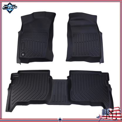 3Pcs Flexible Floor Mats for Toyota 4Runner (1996–2002)