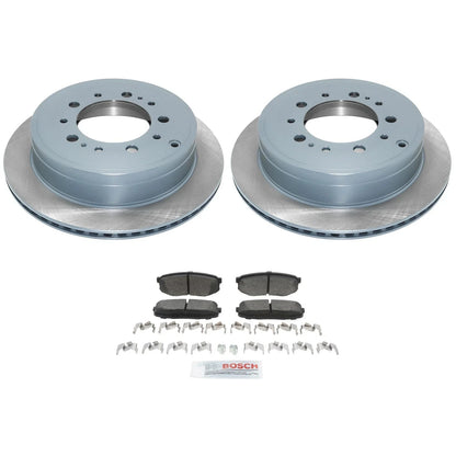Rear Brake Pads & DuraGo Rotors Kit for LX570 Sequoia 2008-2021