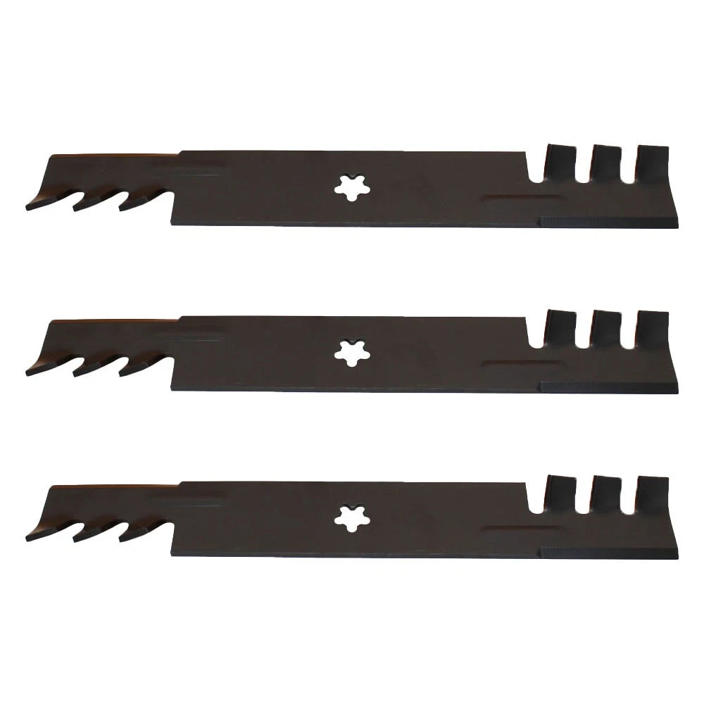 3X High Lift Mower Blades for Husqvarna EZ 4824 52" (Fits 5221)