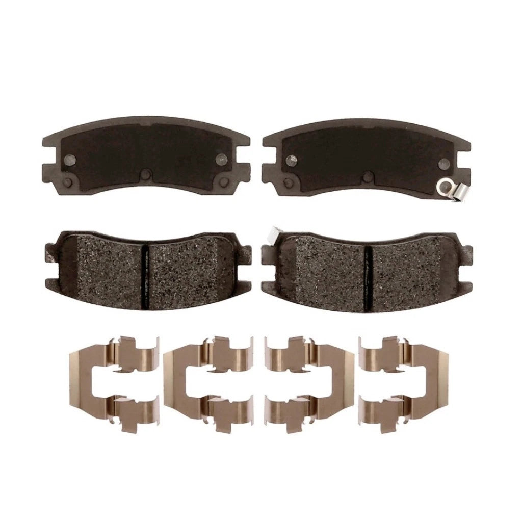Set of 4 Disc Brake Pads for Oldsmobile Aurora (2001–2003) OLX-ACD14D714CHF1-CL360A60