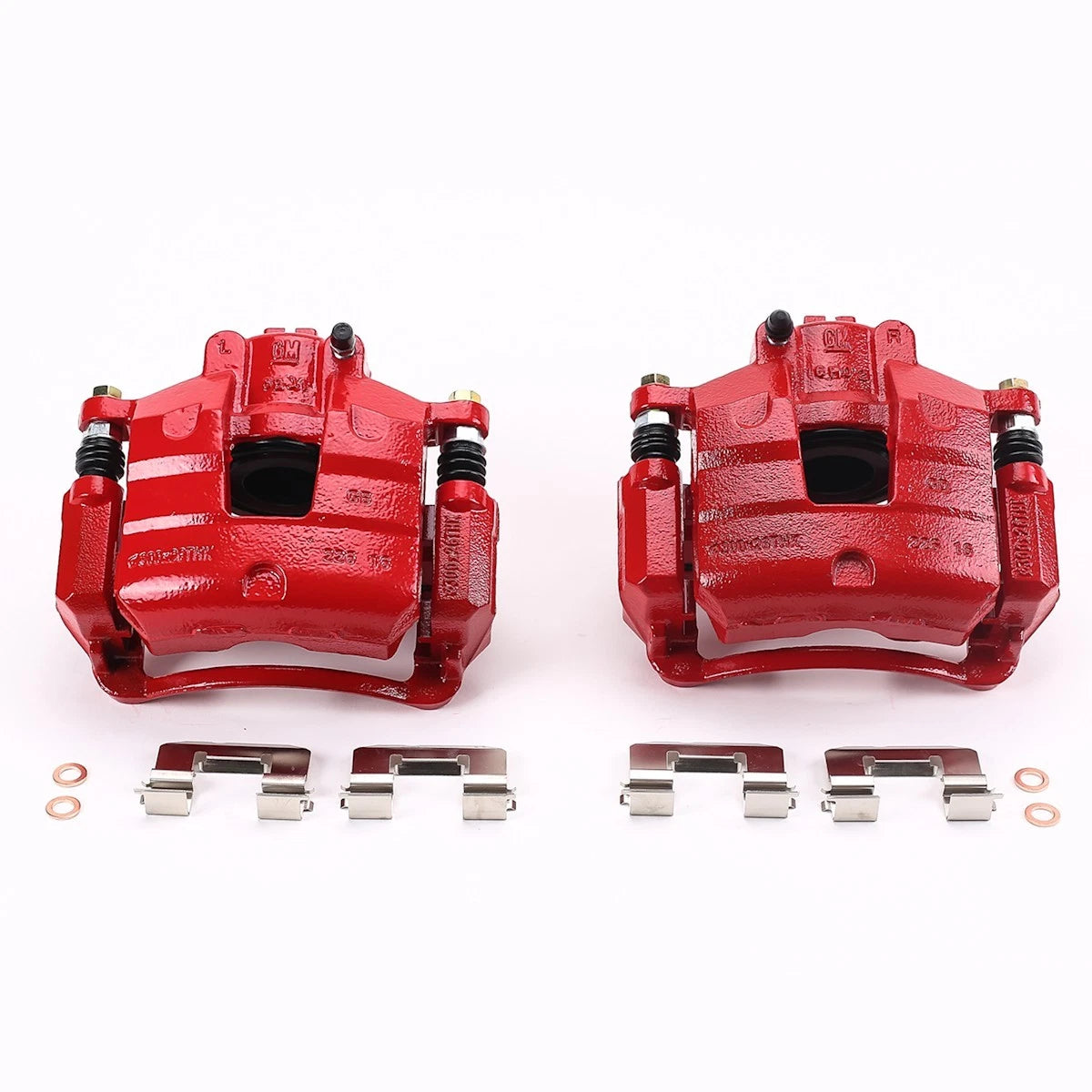 2X S5546 Brake Calipers Front for Chevy Equinox (2016–2024)
