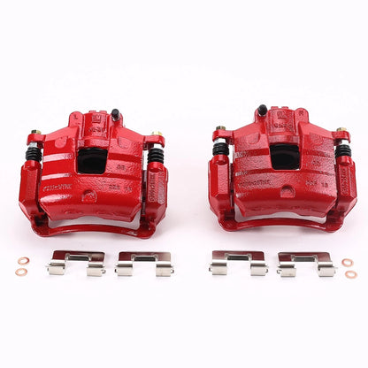 2X S5546 Brake Calipers Front for Chevy Equinox (2016–2024)
