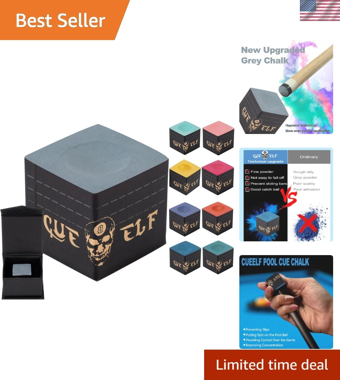 Billiard Chalk for Clean, Accurate Shots