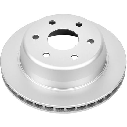 Set of 2 Powerstop Brake Discs Rear for Chevy Express Van (2002–2014)
