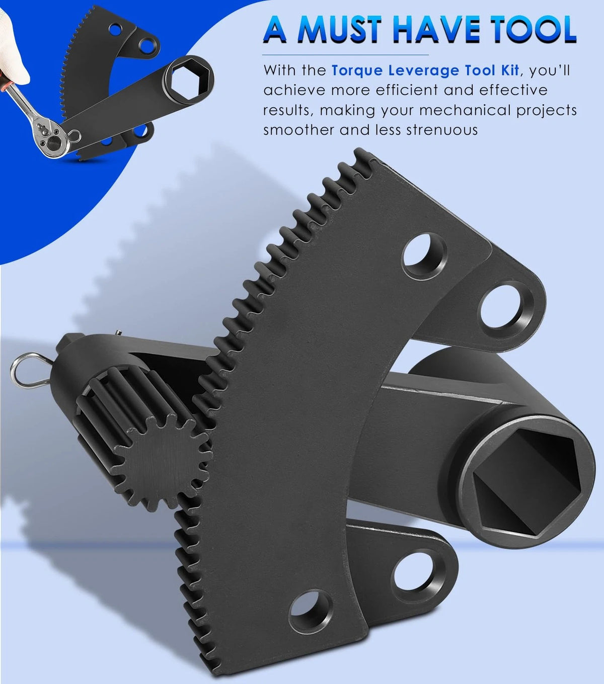 Torque Leverage Tool for VW Bug Beetle (36mm Axle Nut, Flywheel Gland Nut)