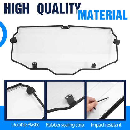 Rear Windshield for Honda Talon 1000X-4 Clear (2020-2023)