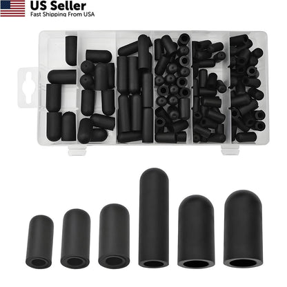 105PCS Car Vacuum Caps Assortment for Universal Use (6 Sizes)