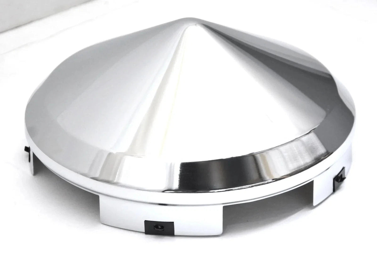 1" Lip Chrome Front Hub Cap for Universal Fit (10750)