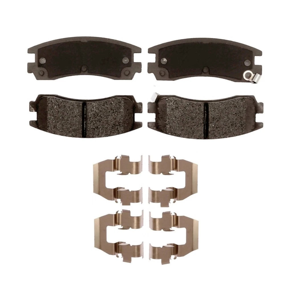 Set of 4 Disc Brake Pads for Oldsmobile Aurora (2001–2003) OLX-ACD14D714CHF1-CL360A60