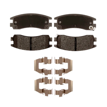 Set of 4 Disc Brake Pads for Oldsmobile Aurora (2001–2003) OLX-ACD14D714CHF1-CL360A60