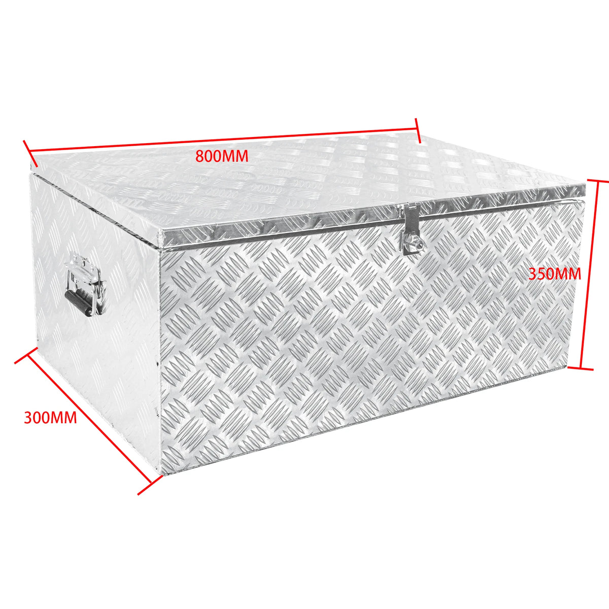 Aluminum Underbody Storage Box for Truck Trailer RV (31.5"x 12"x 13.7")