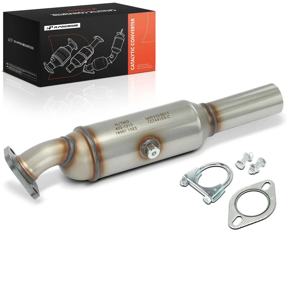 2X Catalytic Converter for Hyundai Santa Fe Sport (2013–2016) 644105