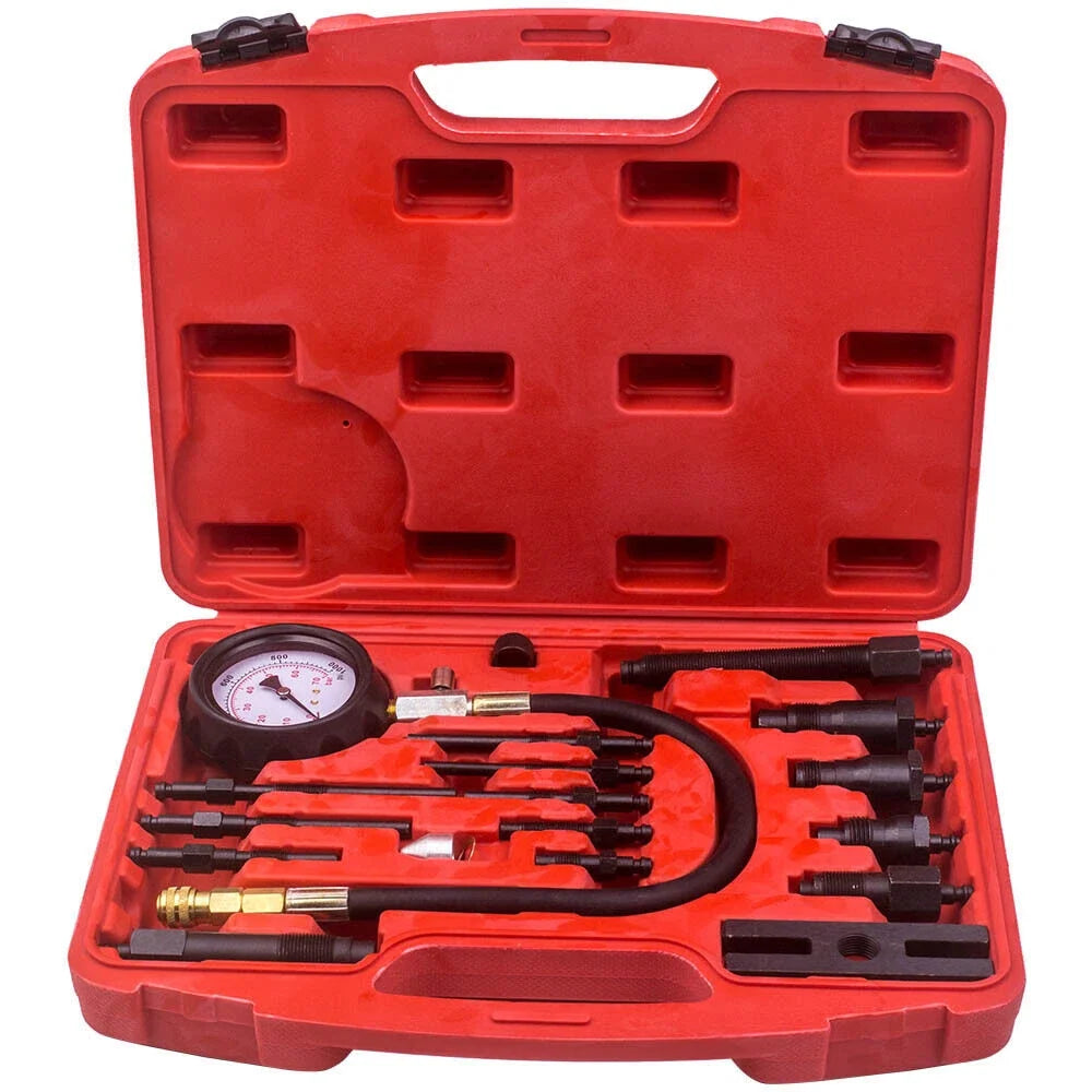 Cylinder Compression Tester Tool Kit for Diesel Engines - Toyota Hilux N70