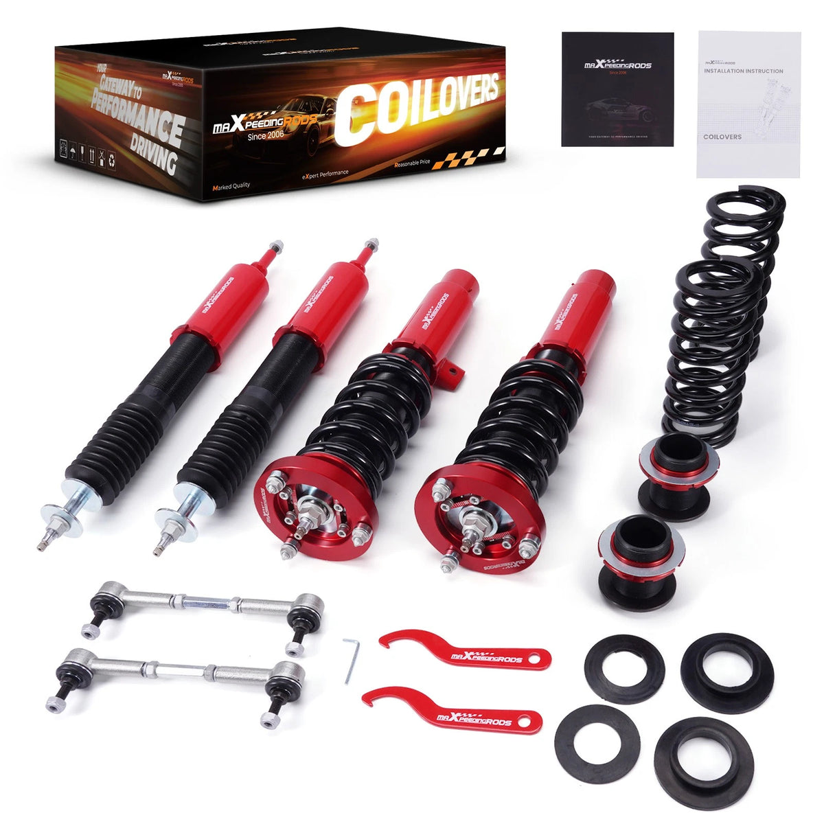 24 Way Damper Coilover Shocks for BMW 3 Series E90 E91 E92 E93 (2004–2013) B3MQ8E