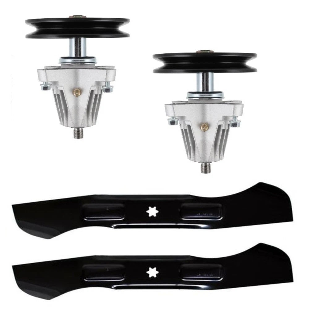 Mower Deck Spindle Kit for Cub Cadet (Fits OEM Type Blades)