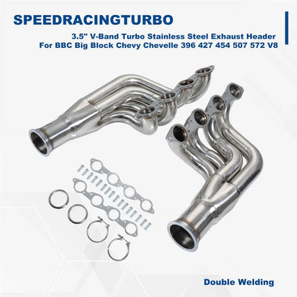 Exhaust Header for Chevy Big Block V8 396-572 Camaro Chevelle