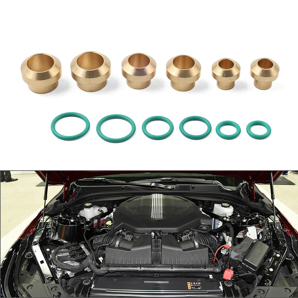 A/C Adapter Fitting Kit for Male Flare (2X)