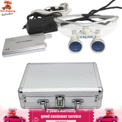3.5X LED Surgical Dental Loupes for Medical Use