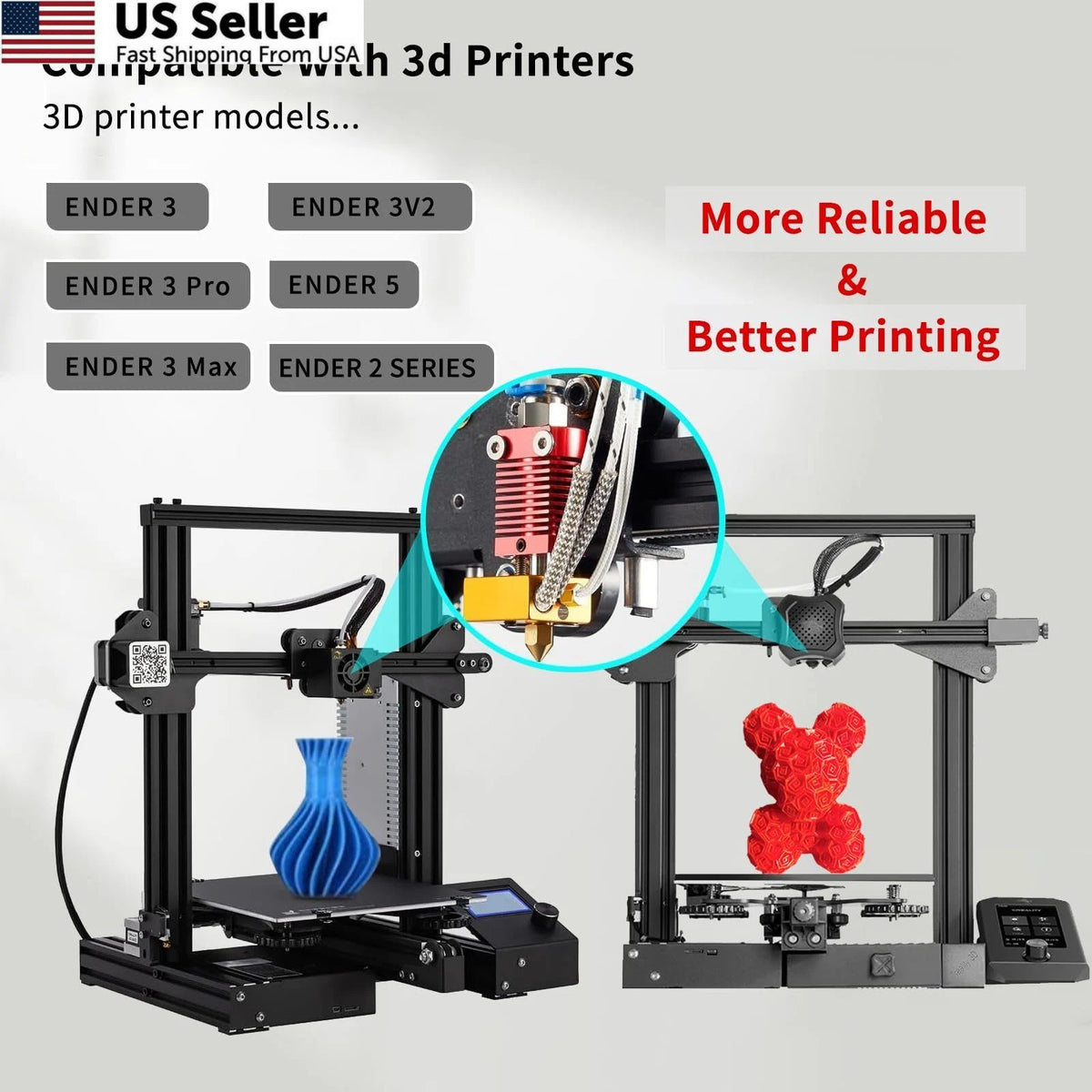 Ender 3 Hotend Upgrade for Creality Ender 3 (2018–2023)