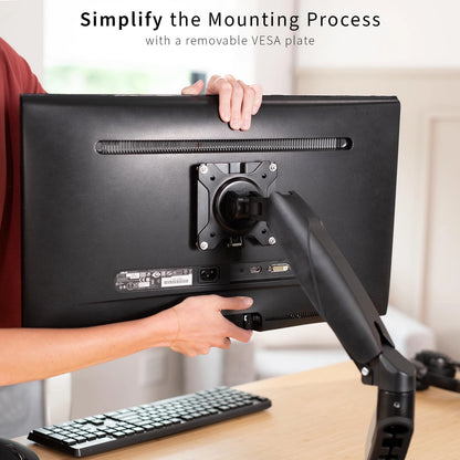 Adapter VESA Mount Quick Release Bracket Kit for Universal Use