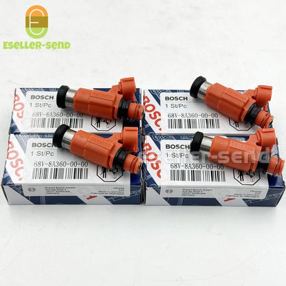 4X Fuel Injectors for Yamaha Outboard (115 HP) CDH210, 142-7101, 155-0274