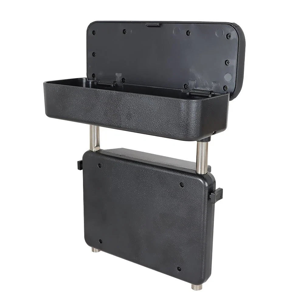 Adjustable Support Black Armrest Box for Universal Fit
