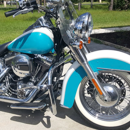Highway Crash Bar Engine Guard for Harley Softail Deluxe FLSTN 2000-2017