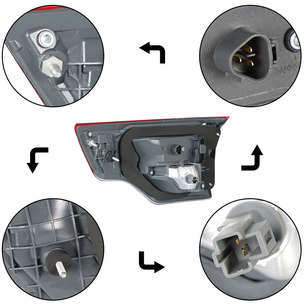 Driver Left Side Rear Tail Light for Toyota Highlander (2017–2019) TO2802139