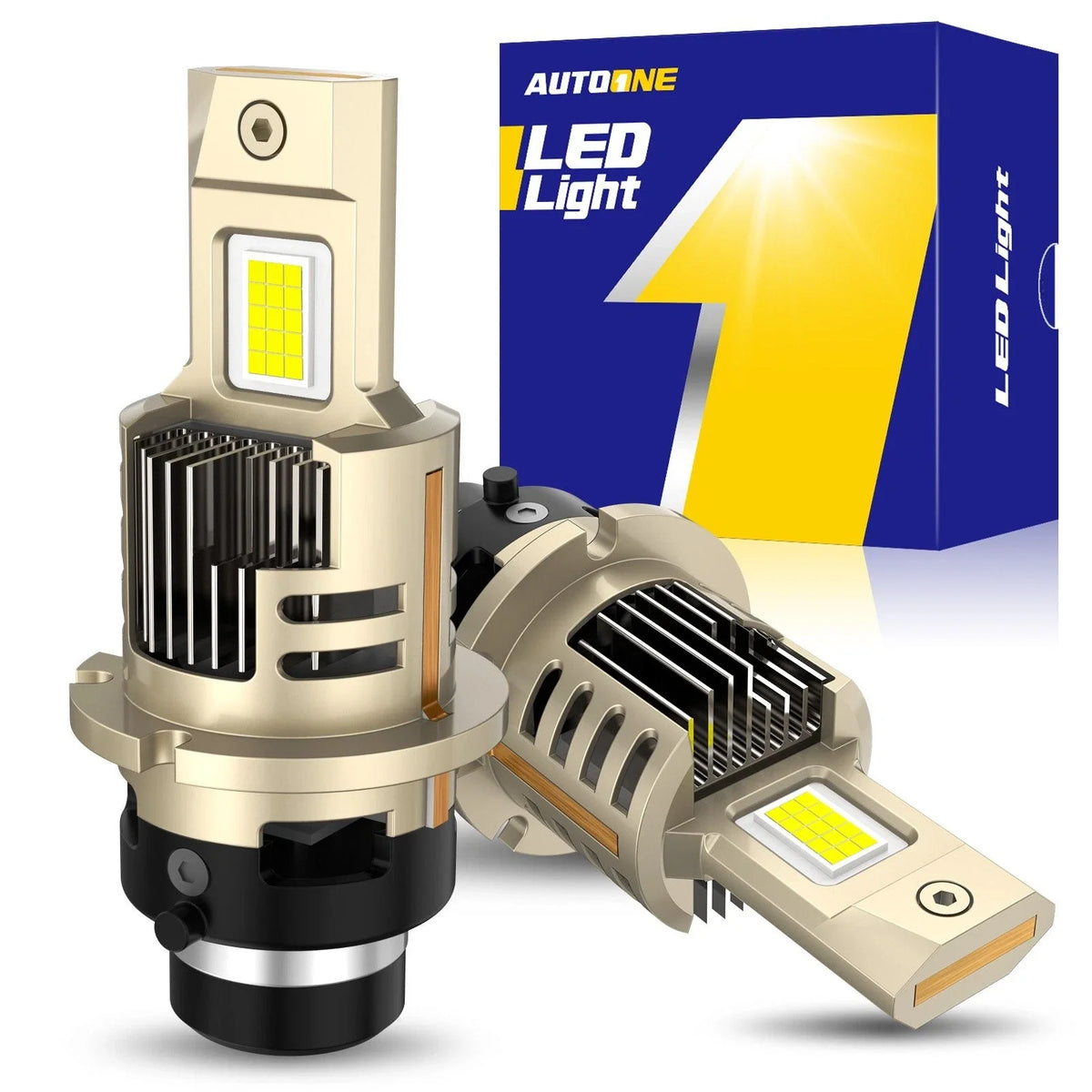 HID to LED Headlight Bulbs Conversion Kit D2S D2R 20000LM 200W